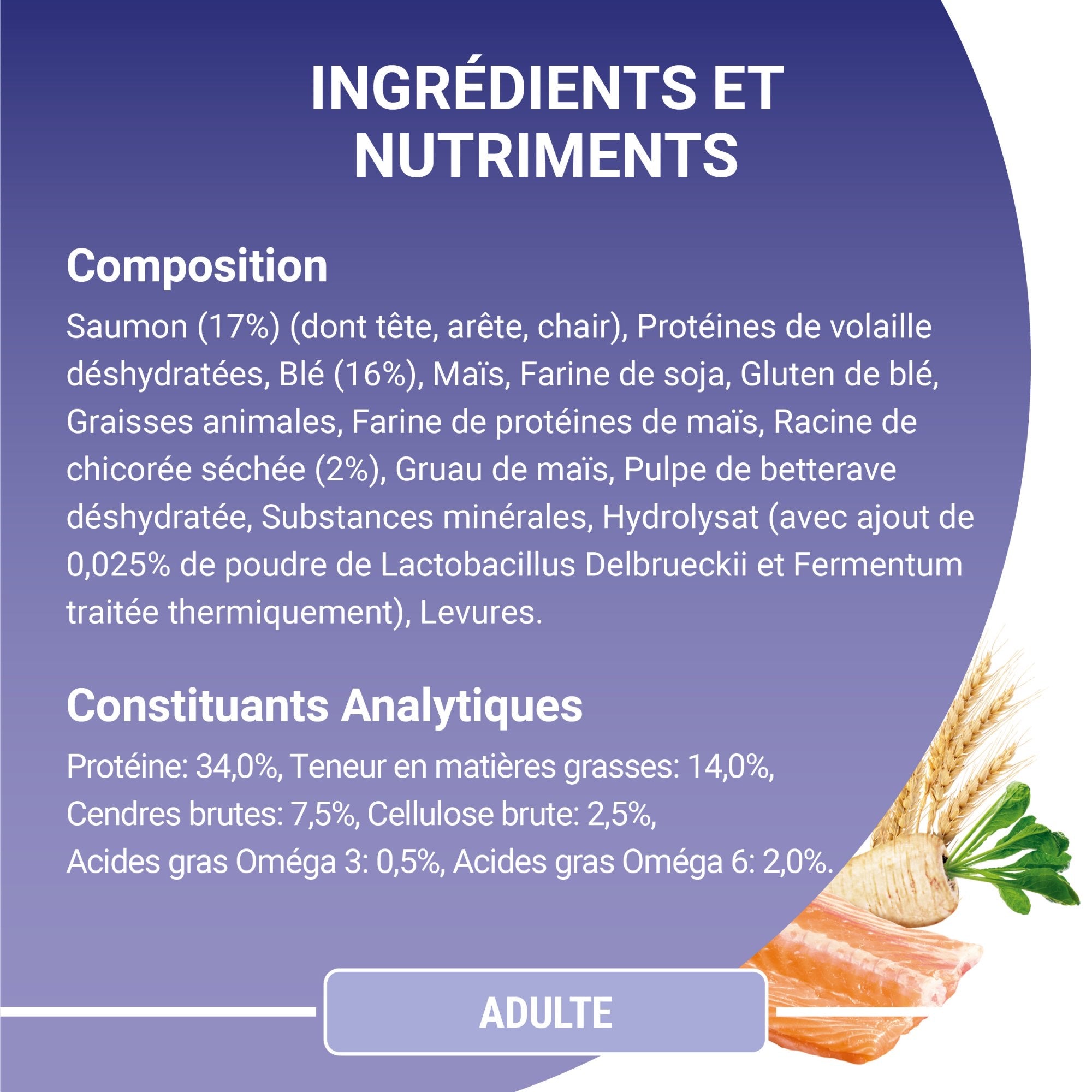 Croquettes chat adulte - Bifensis Saumon